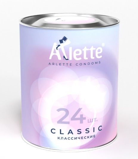 Классические презервативы Arlette Classic - 24 шт. - Arlette - купить с доставкой в Комсомольске-на-Амуре