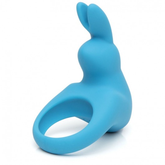 Голубое эрекционное виброкольцо Happy Rabbit Rechargeable Rabbit Cock Ring - Happy Rabbit - в Комсомольске-на-Амуре купить с доставкой