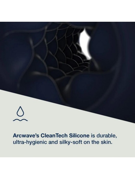 Синий мастурбатор с контролем всасывания Arcwave Pow Stroker - Arcwave - в Комсомольске-на-Амуре купить с доставкой