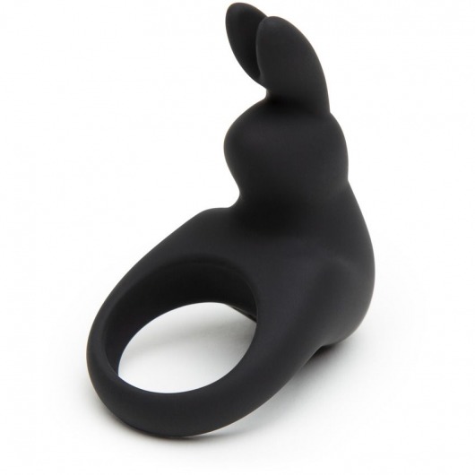 Черное эрекционное виброкольцо Happy Rabbit Rechargeable Rabbit Cock Ring - Happy Rabbit - в Комсомольске-на-Амуре купить с доставкой
