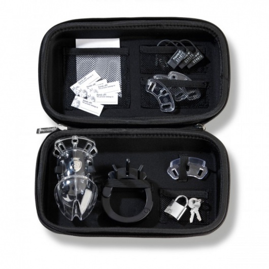 Пояс верности Pubic Enemy №2 с электростимуляцией уретры - MyStim - купить с доставкой в Комсомольске-на-Амуре