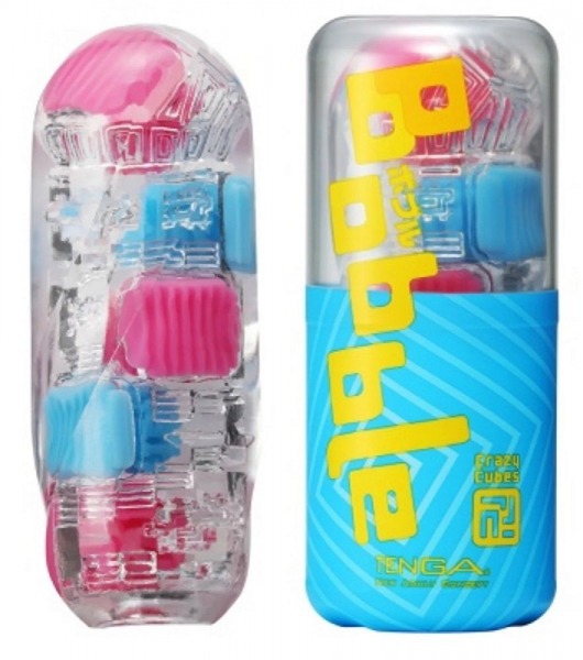 Мастурбатор Tenga Bobble Crazy Cubes - Tenga - в Комсомольске-на-Амуре купить с доставкой