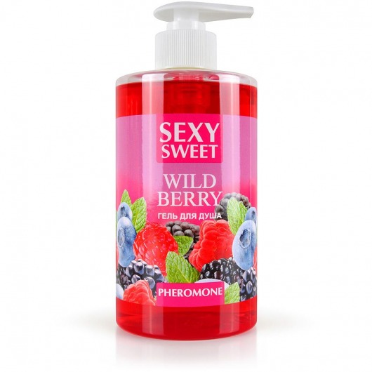 Гель для душа Sexy Sweet Wild Berry с ароматом лесных ягод и феромонами - 430 мл. -  - Магазин феромонов в Комсомольске-на-Амуре