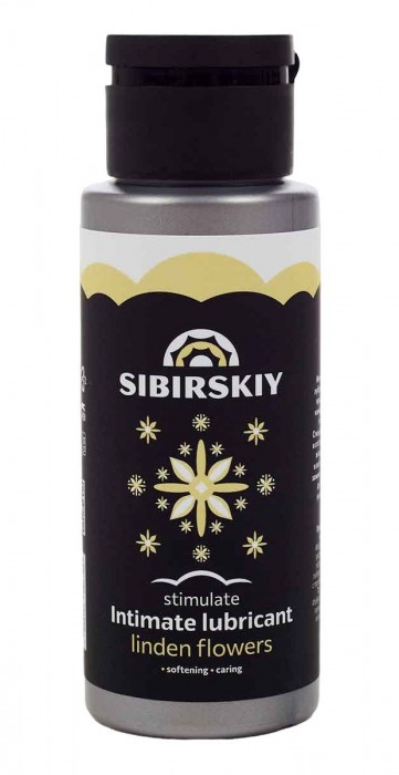 Возбуждающий интимный лубрикант SIBIRSKIY с ароматом цветков липы - 100 мл. - Sibirskiy - купить с доставкой в Комсомольске-на-Амуре