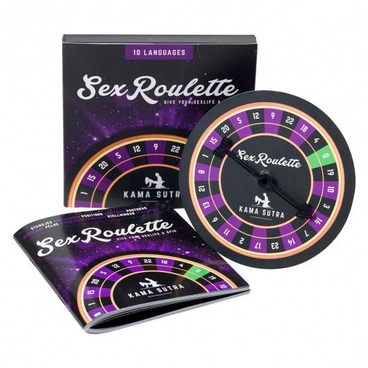 Настольная игра-рулетка Sex Roulette Kamasutra - Tease&Please - купить с доставкой в Комсомольске-на-Амуре