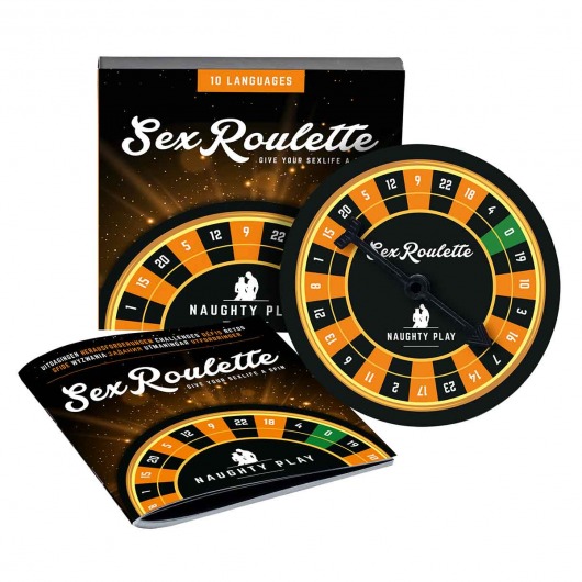 Настольная игра-рулетка Sex Roulette Naughty Play - Tease&Please - купить с доставкой в Комсомольске-на-Амуре