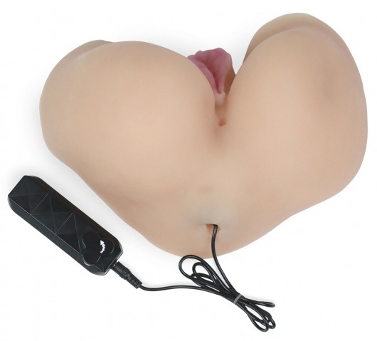 Вибровагина из киберкожи с выносным пультом - LOVETOY (А-Полимер) - в Комсомольске-на-Амуре купить с доставкой