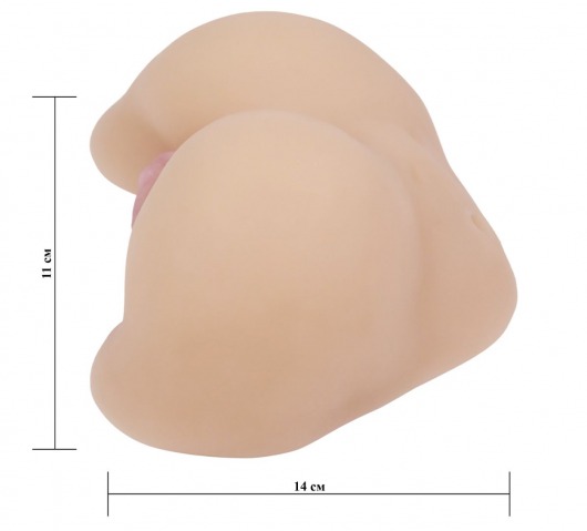 Вибровагина из киберкожи с выносным пультом - LOVETOY (А-Полимер) - в Комсомольске-на-Амуре купить с доставкой