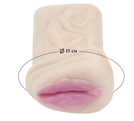 Мастурбатор-вагина из киберкожи - LOVETOY (А-Полимер) - в Комсомольске-на-Амуре купить с доставкой