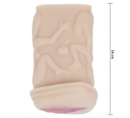 Мастурбатор-вагина из кибер-кожи с выносным пультом управления вибрацией - LOVETOY (А-Полимер) - в Комсомольске-на-Амуре купить с доставкой