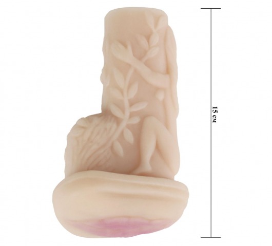 Реалистичный мастурбатор-вагина с вибрацией - LOVETOY (А-Полимер) - в Комсомольске-на-Амуре купить с доставкой