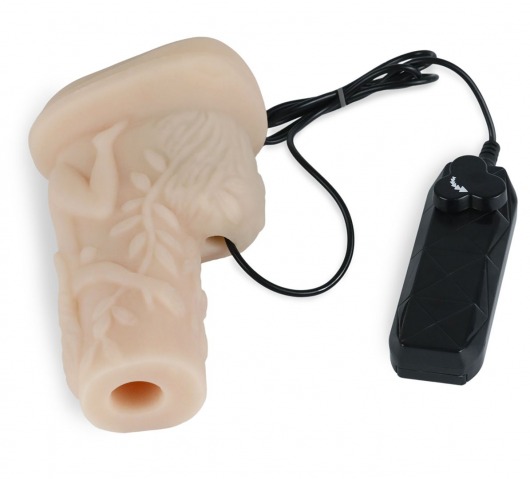 Реалистичный мастурбатор-вагина с вибрацией - LOVETOY (А-Полимер) - в Комсомольске-на-Амуре купить с доставкой