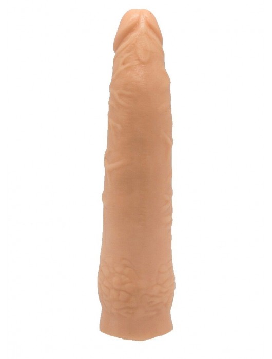 Страпон телесного цвета на регулируемых ремешках - 17 см. - LOVETOY (А-Полимер) - купить с доставкой в Комсомольске-на-Амуре