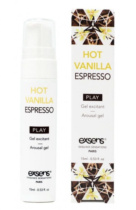 Возбуждающий гель Hot Vanilla Espresso Arousal Gel - 15 мл. - Exsens - купить с доставкой в Комсомольске-на-Амуре