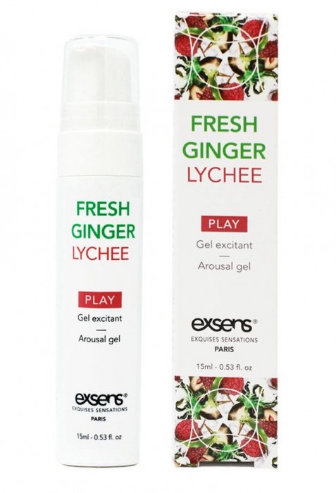 Возбуждающий гель Fresh Ginger Lychee Arousal Gel - 15 мл. - Exsens - купить с доставкой в Комсомольске-на-Амуре
