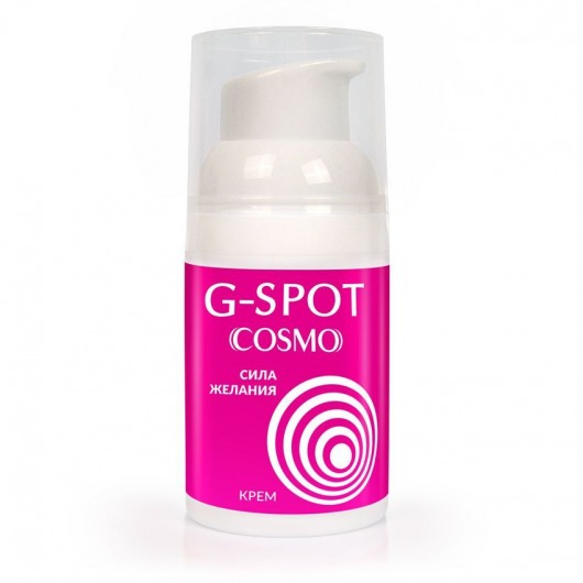 Стимулирующий интимный крем для женщин Cosmo G-spot - 28 гр. - Биоритм - купить с доставкой в Комсомольске-на-Амуре