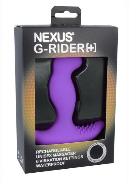 Фиолетовый вибромассажер простаты Nexus G-Rider+ - 12,6 см. - Nexus Range - в Комсомольске-на-Амуре купить с доставкой