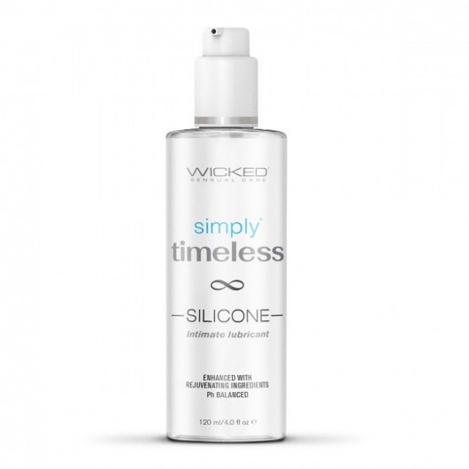 Лубрикант на силиконовой основе Wicked Simply Timeless Silicone - 120 мл. - Wicked - купить с доставкой в Комсомольске-на-Амуре