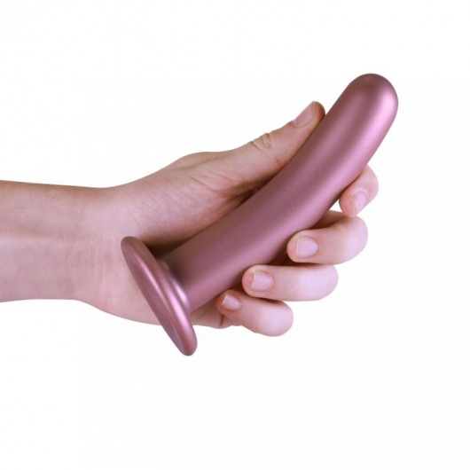 Розовый фаллоимитатор Smooth G-Spot - 15 см. - Shots Media BV