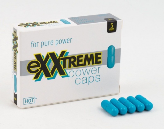 БАД для мужчин eXXtreme power caps men - 5 капсул (580 мг.) - HOT - купить с доставкой в Комсомольске-на-Амуре