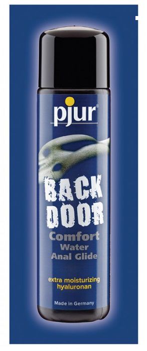 Концентрированный анальный лубрикант pjur BACK DOOR Comfort Water Anal Glide - 2 мл. - Pjur - купить с доставкой в Комсомольске-на-Амуре