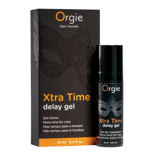 Продлевающий гель Orgie Xtra Time Delay Gel - 15 мл. - ORGIE - купить с доставкой в Комсомольске-на-Амуре