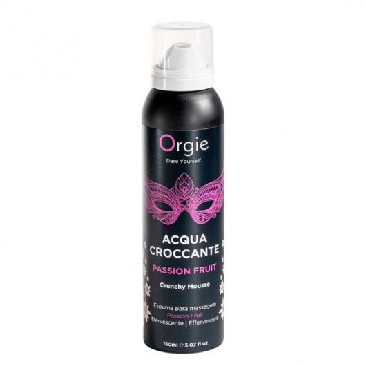 Хрустящая пенка для массажа Acqua Croccante Passion Fruit - 150 мл. - ORGIE - купить с доставкой в Комсомольске-на-Амуре