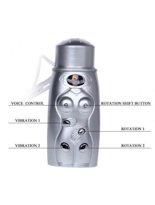 Мастурбатор-вагина в виде миниатюрной пышногрудой красотки - Baile - в Комсомольске-на-Амуре купить с доставкой