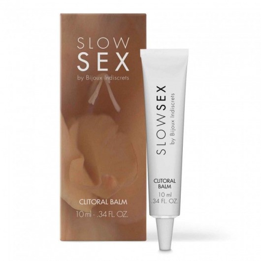 Бальзам для клитора Slow Sex Clitoral Balm - 10 мл. - Bijoux Indiscrets - купить с доставкой в Комсомольске-на-Амуре