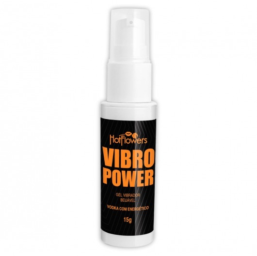 Жидкий вибратор Vibro Power со вкусом водки с энергетиком - 15 гр. - HotFlowers - купить с доставкой в Комсомольске-на-Амуре