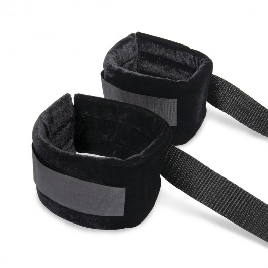 Эротический набор 4PC Bondage Bed Strap   Flogger Kit - Lux Fetish - купить с доставкой в Комсомольске-на-Амуре