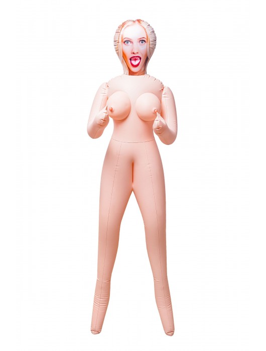 Надувная секс-кукла Lilit с тремя рабочими отверстиями - ToyFa - в Комсомольске-на-Амуре купить с доставкой