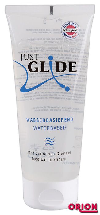 Вагинальная смазка на водной основе JUSTGLIDE - 200 мл. - Orion - купить с доставкой в Комсомольске-на-Амуре