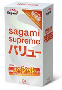 Ультратонкие презервативы Sagami Xtreme SUPERTHIN - 24 шт. - Sagami - купить с доставкой в Комсомольске-на-Амуре