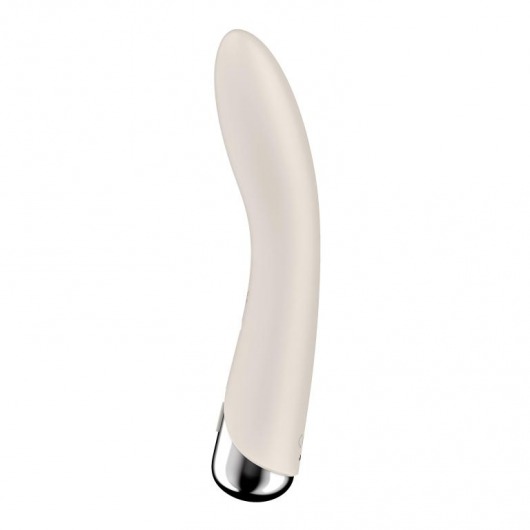 Телесный вибратор-ротатор Spinning Vibe 1 - 18 см. - Satisfyer купить в Комсомольске-на-Амуре с доставкой в Orgasmix.ru Телесный вибратор-ротатор Spinning Vibe 1 - 18 см. - Satisfyer
