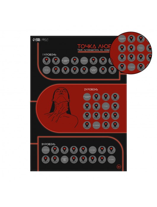Плакат для двоих  Точка любви  со скретч-слоем - Сима-Ленд - купить с доставкой в Комсомольске-на-Амуре