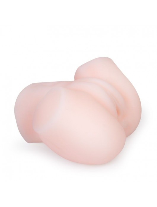 Телесный мастурбатор-вагина с 2 функциональными отверстиями - Tokyo Style - в Комсомольске-на-Амуре купить с доставкой