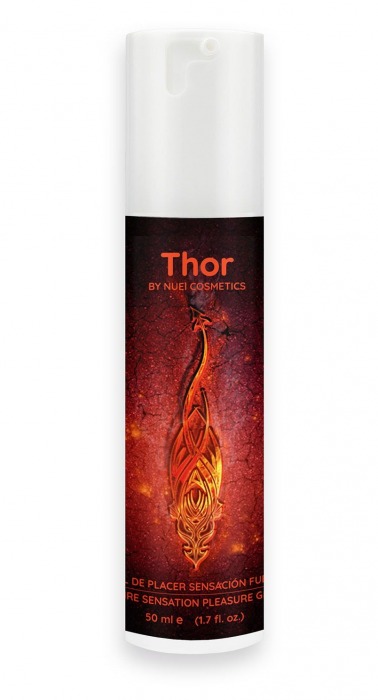 Возбуждающий унисекс гель Thor Fire Gel - 50 мл. - Nuei cosmetics - купить с доставкой в Комсомольске-на-Амуре