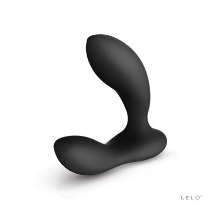 Чёрный перезаряжаемый стимулятор простаты Bruno Black - Lelo - в Комсомольске-на-Амуре купить с доставкой