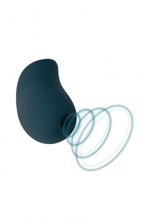 Темно-зеленый вакуум-волновой бесконтактный стимулятор клитора Mea - Fun Factory