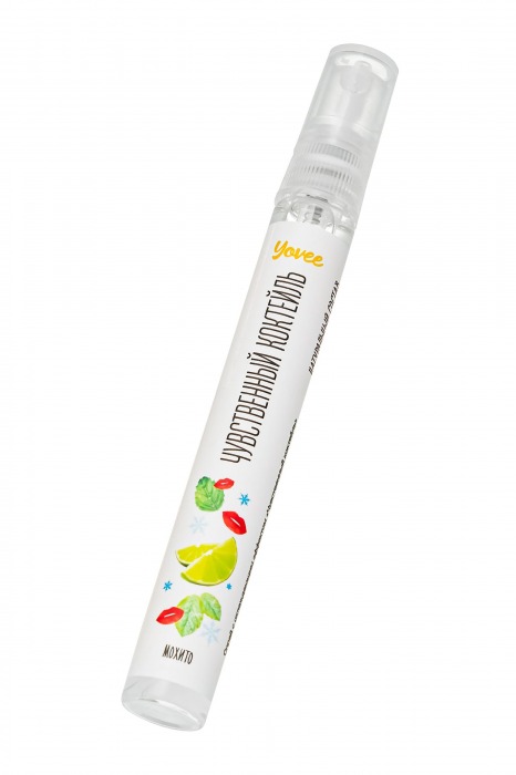 Охлаждающе-возбуждающий оральный спрей «Чувственный коктейль» со вкусом мохито - 10 мл. - ToyFa - купить с доставкой в Комсомольске-на-Амуре