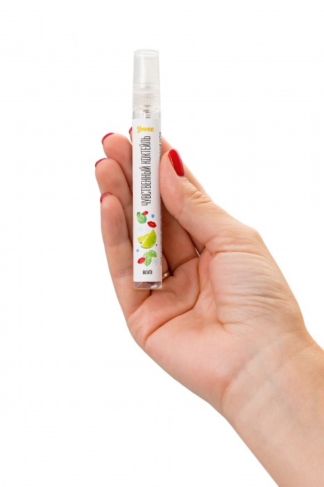 Охлаждающе-возбуждающий оральный спрей «Чувственный коктейль» со вкусом мохито - 10 мл. - ToyFa - купить с доставкой в Комсомольске-на-Амуре