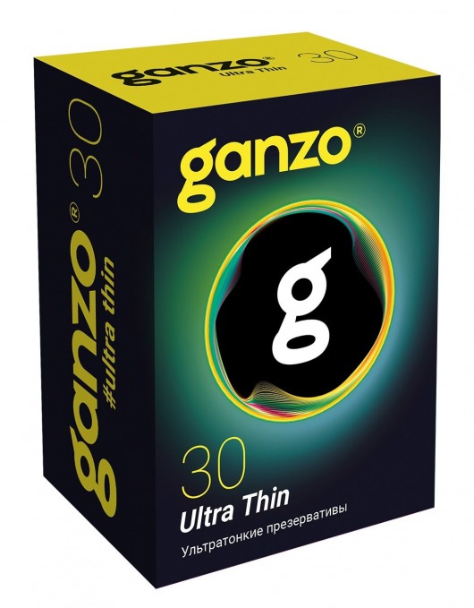 Супертонкие презервативы Ganzo Ultra thin - 30 шт. - Ganzo - купить с доставкой в Комсомольске-на-Амуре