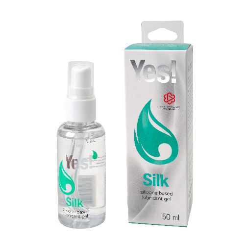 Силиконовая гипоаллергенная вагинальная смазка Yes Silk - 50 мл. - Sitabella - купить с доставкой в Комсомольске-на-Амуре