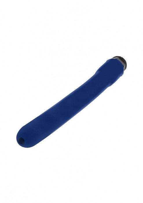 Синяя анальная насадка для душа Buttocks The Streamer Anal Douche - 24,5 см. - Toy Joy - купить с доставкой в Комсомольске-на-Амуре