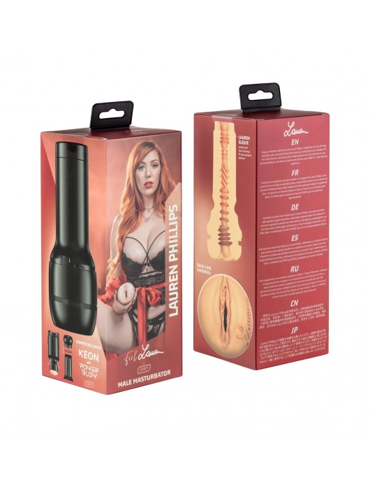 Мастурбатор-вагина FeelLauren Stroker - Kiiroo - в Комсомольске-на-Амуре купить с доставкой