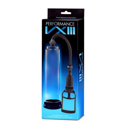 Прозрачная вакуумная помпа PERFORMANCE VX3 - Blush Novelties - в Комсомольске-на-Амуре купить с доставкой