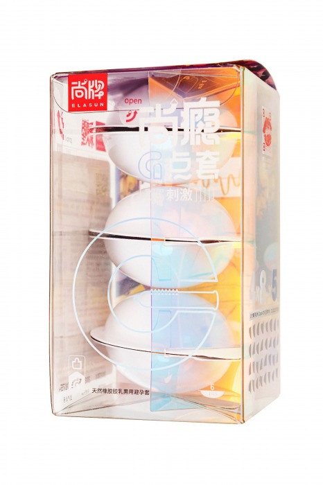 Особо тонкие презервативы Elasun G-spot bag X5 - 6 шт. - Elasun - купить с доставкой в Комсомольске-на-Амуре