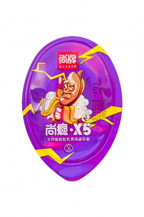 Особо тонкие презервативы Elasun G-spot bag X5 - 6 шт. - Elasun - купить с доставкой в Комсомольске-на-Амуре