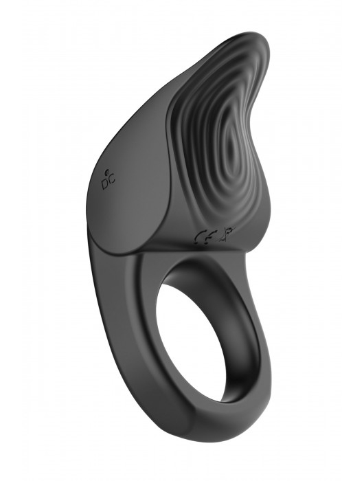 Черное эрекционное виброкольцо Vibro Lust Ring - MALESATION - в Комсомольске-на-Амуре купить с доставкой